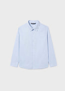 Basic Long Sleeve Shirt - Light Blue 14