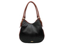 Multi Pocket Hobo - Black/tan