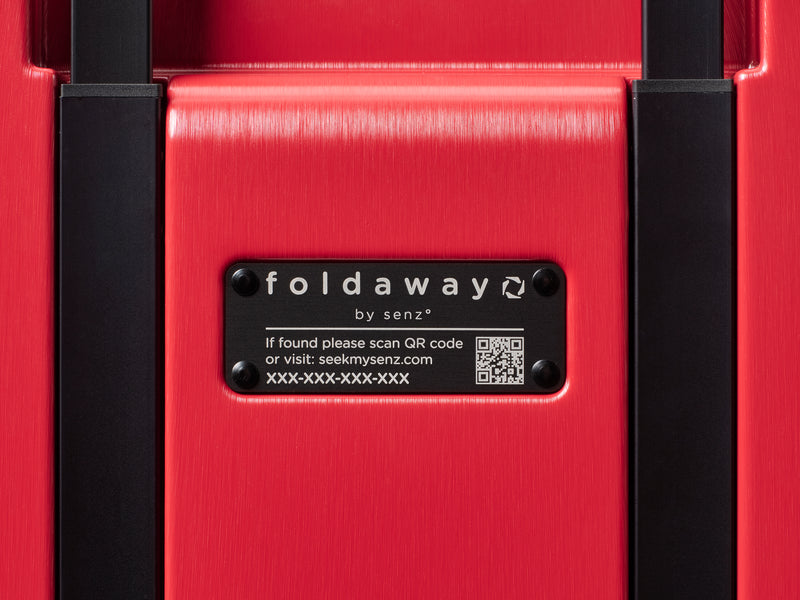 Foldaway Cabin Case - Red