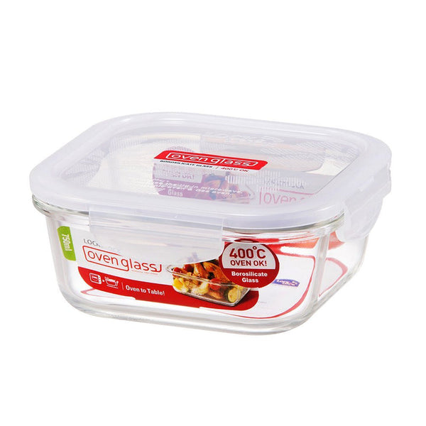 Ovenglass 750ml Square Container