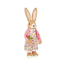 Grace Rustic Floral Rabbit