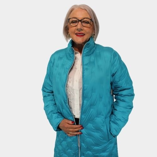 Normann Coat - Lake Blue