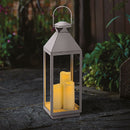Dove Grey Oslo Lantern - Large