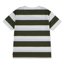 Big Stripe Tee - Olive Night