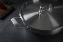 Culinary FivePly Uncoated Wok with Lid - 28CM
