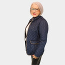 Reversible Jacket - Navy/camel