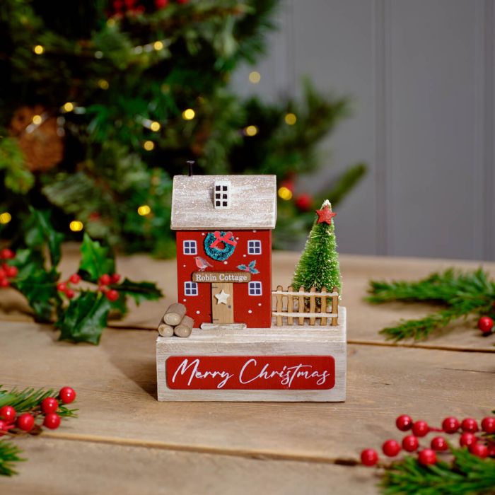 Robin on Cottage Block