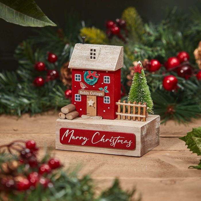 Robin on Cottage Block