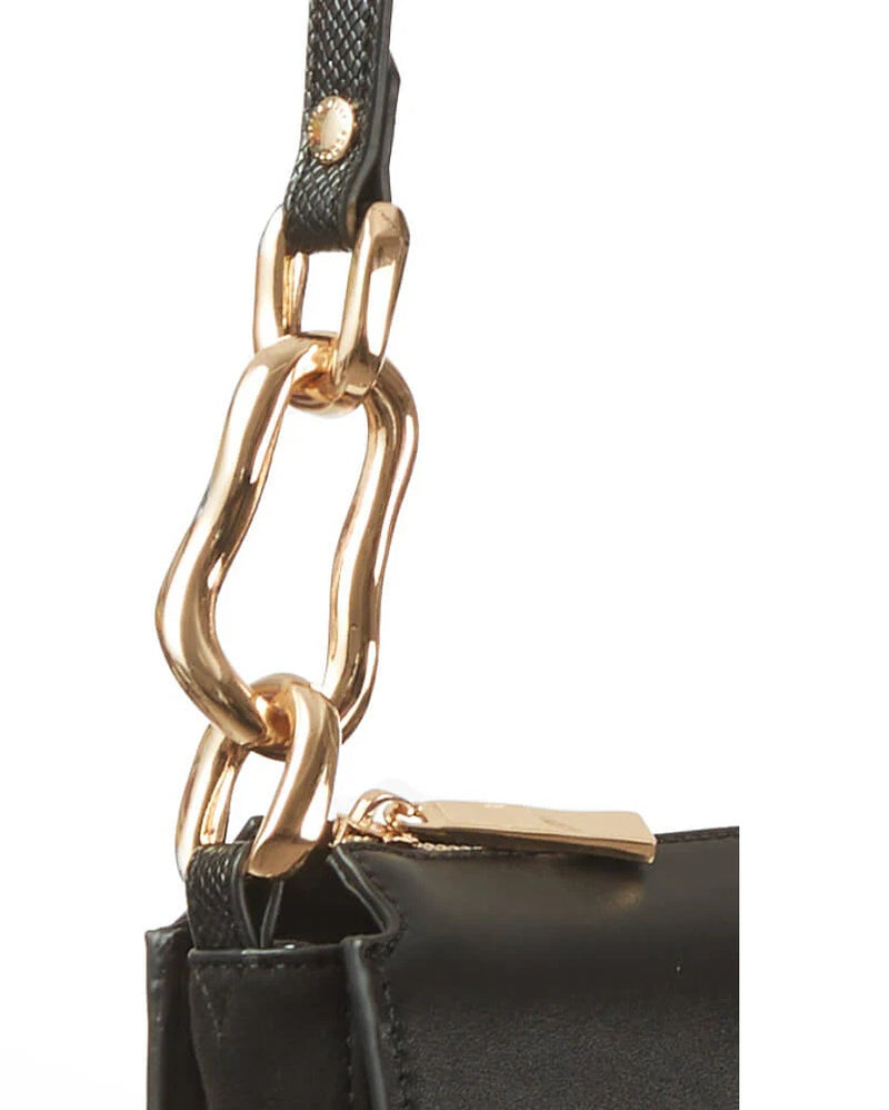 Margarita Zip Top Crossbody - Black