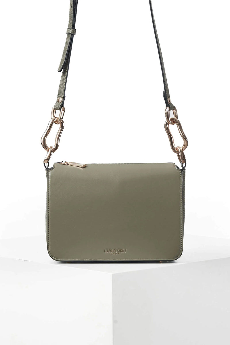 Margarita Zip Top Crossbody - Sage