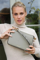 Margarita Zip Top Crossbody - Sage