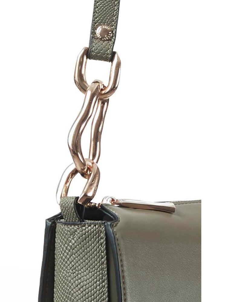 Margarita Zip Top Crossbody - Sage