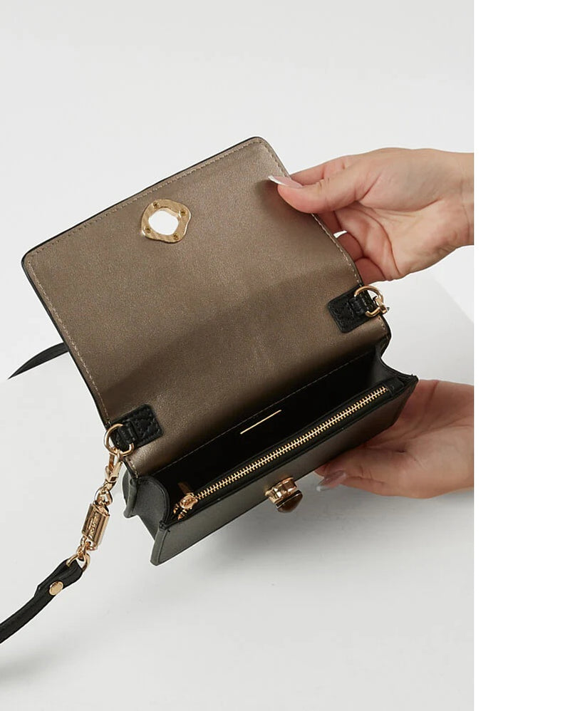Eloise Phone Bag - Black