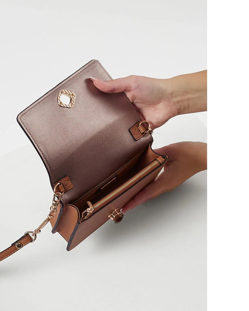 Luella Grey Eloise Phone Bag - Tan