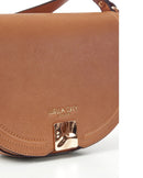 Tara Saddle Crossbody - Tan