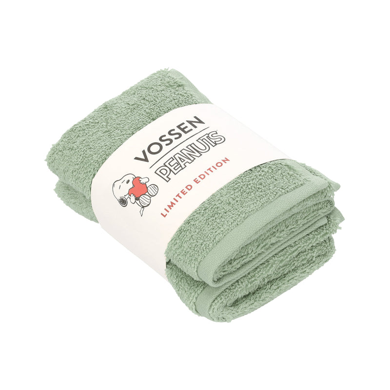 Sleepy Snoopy Towel - Eucalyptus