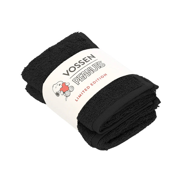 Sleepy Snoopy Towel - Black