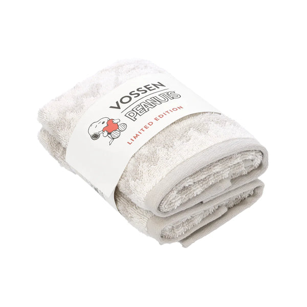 Charlie Brown Towel - Pearl Grey