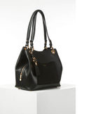 Sienna Hobo Tote - Black