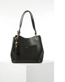 Sienna Hobo Tote - Black