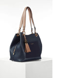 Sienna Hobo Tote - Navy