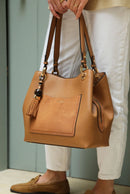 Sienna Hobo Tote - Tan