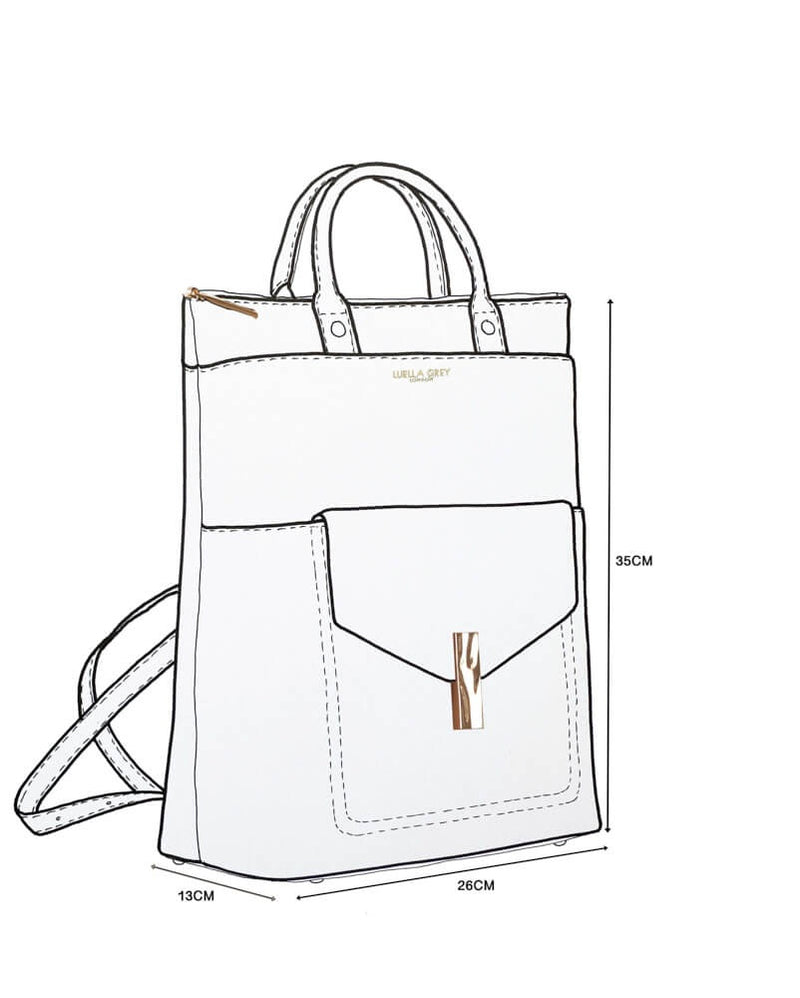 Audrey Laptop Backpack - Black