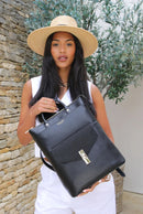 Audrey Laptop Backpack - Black