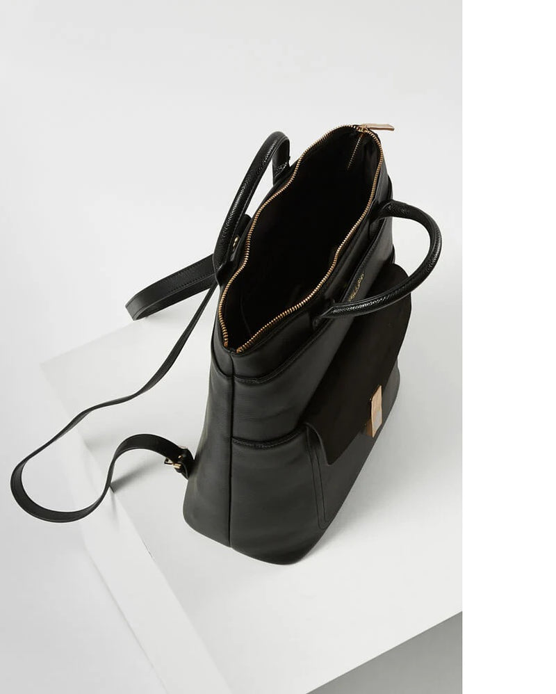 Audrey Laptop Backpack - Black