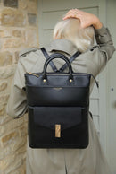 Audrey Laptop Backpack - Black