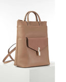 Audrey Laptop Backpack - Taupe