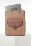 Audrey Laptop Backpack - Taupe