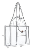 Giselle Laptop Tote - Tan