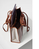 Giselle Laptop Tote - Tan