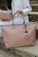 Lana Travel Weekender - Taupe