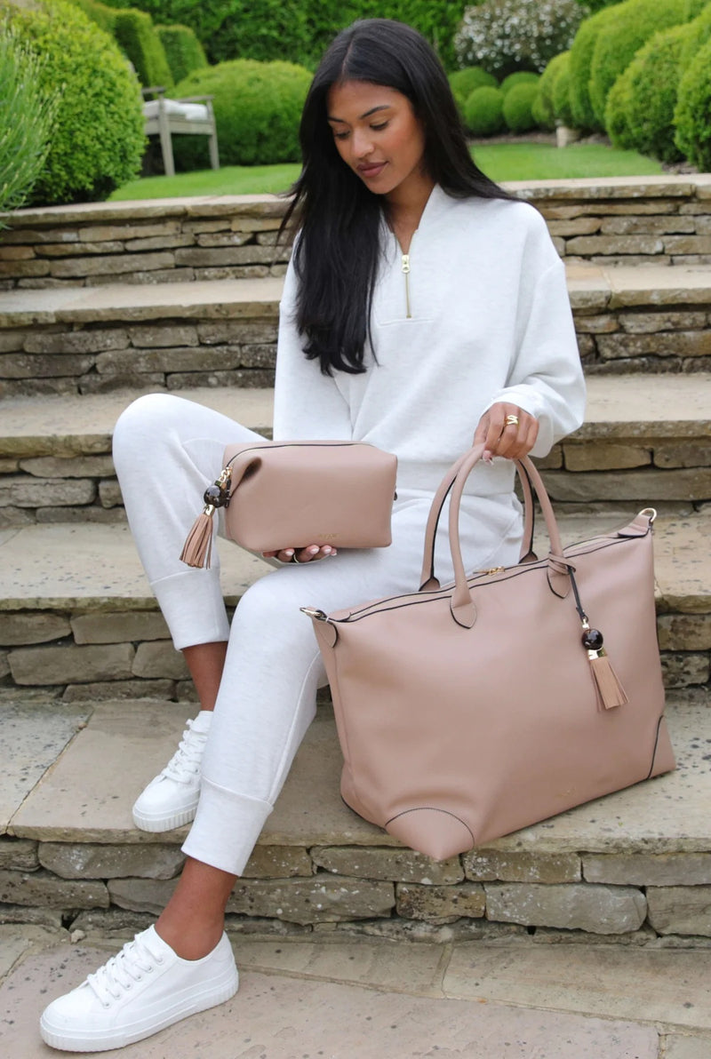 Lana Travel Weekender - Taupe