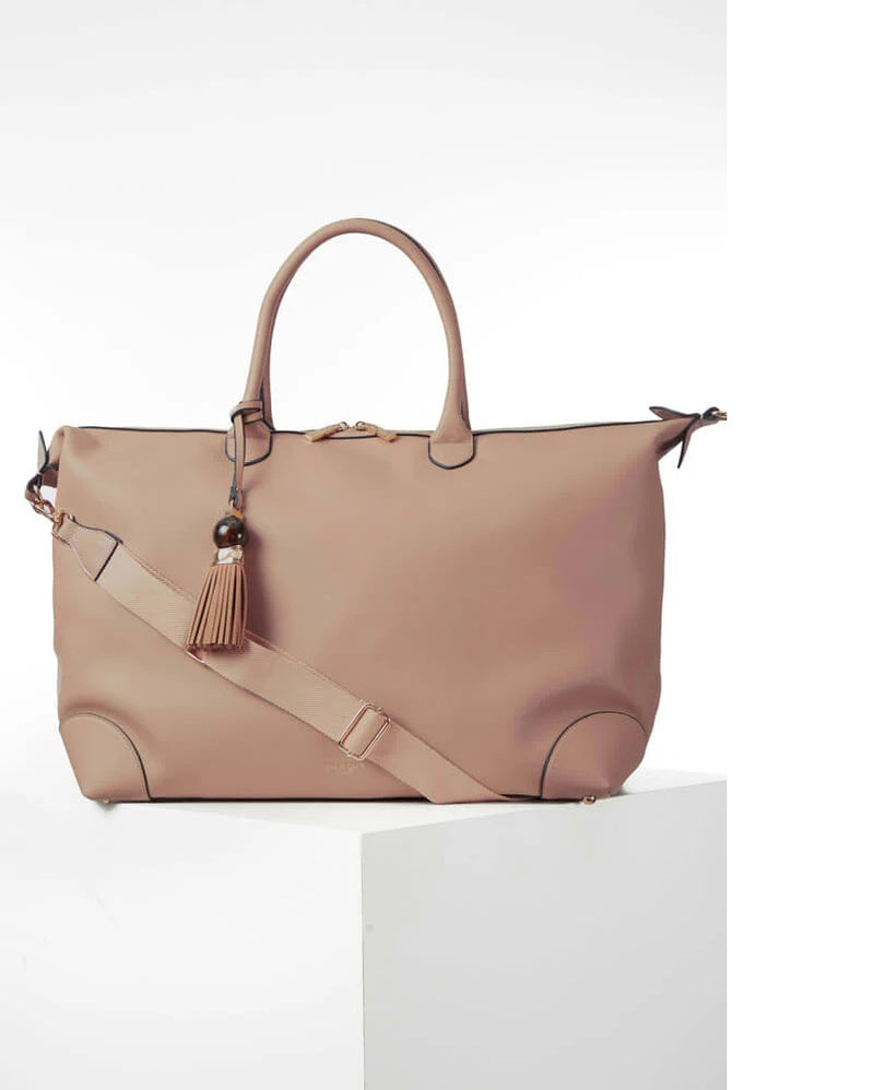 Lana Travel Weekender - Taupe