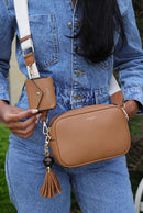 Betty Camera Crossbody - Tan