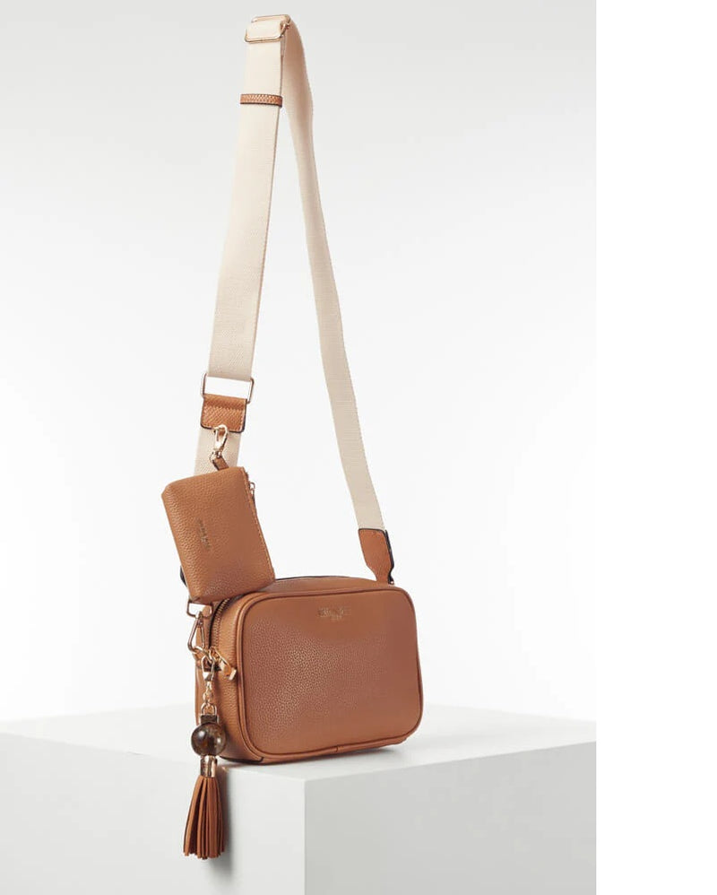 Betty Camera Crossbody - Tan