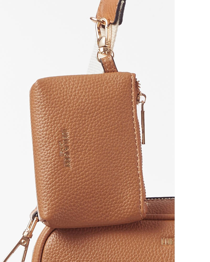Betty Camera Crossbody - Tan