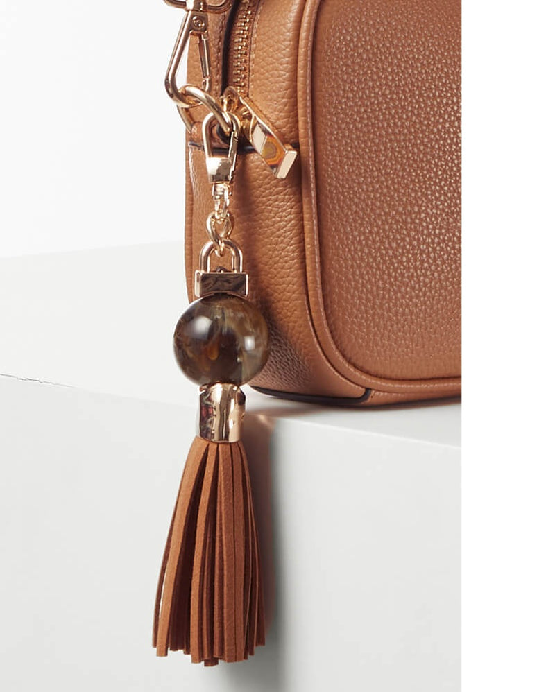 Betty Camera Crossbody - Tan