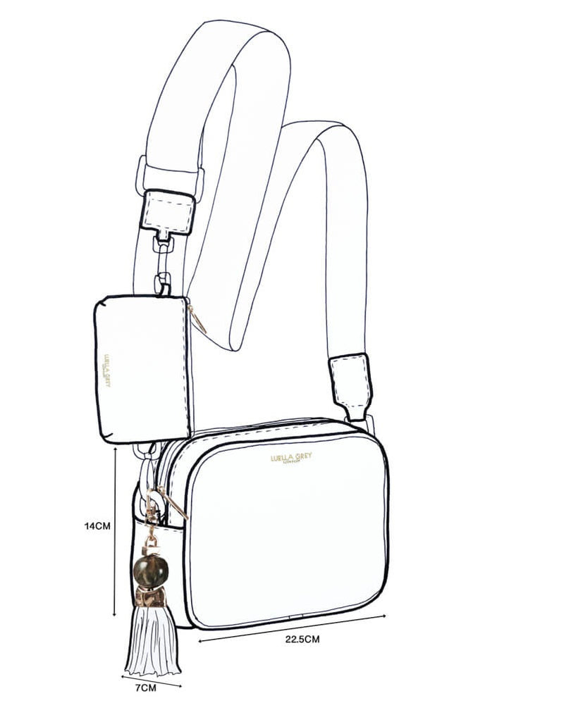 Betty Camera Crossbody - Tan