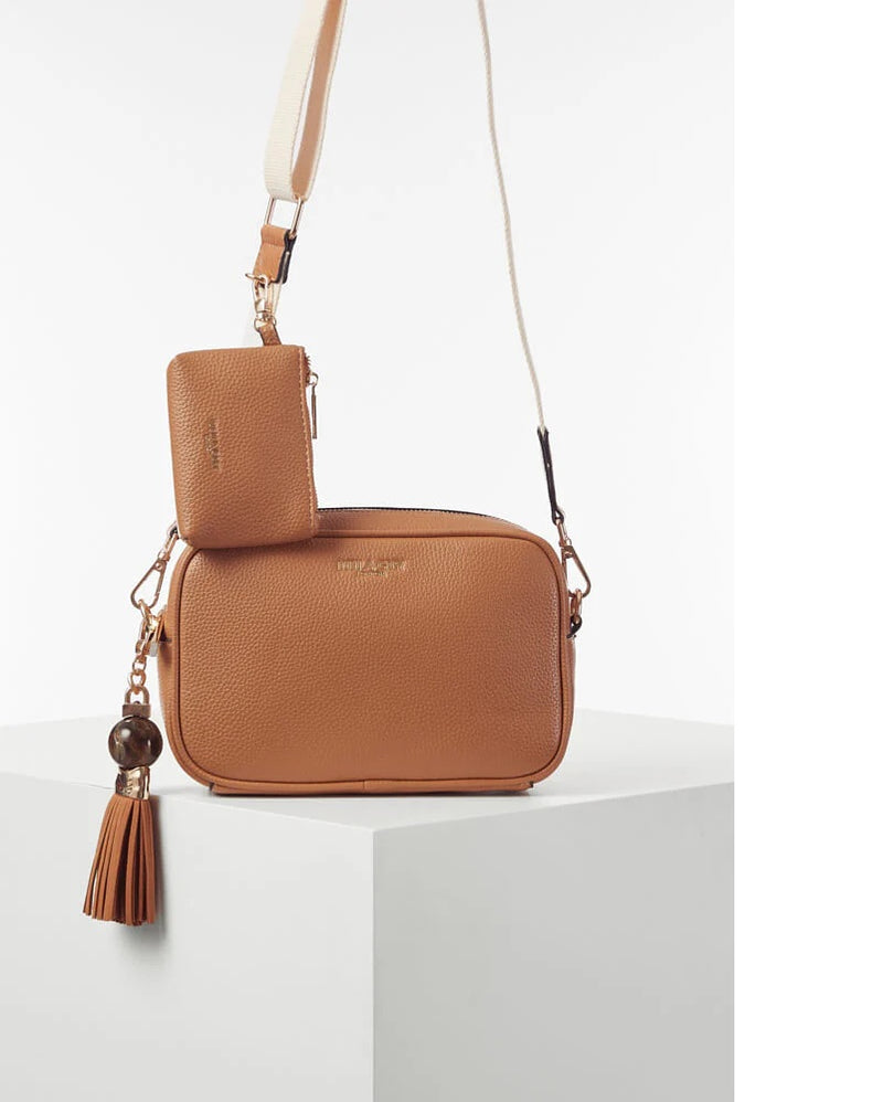 Betty Camera Crossbody - Tan