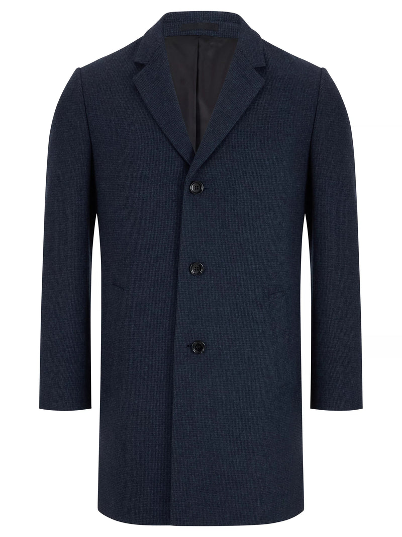 Osbourne Overcoat - Slate Blue
