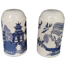Blue Willow Salt & Pepper Set
