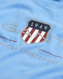 Archive Shield T-Shirt - Dream Blue