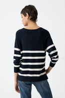 Thea 3 Round Neck Jumper - Dark Navy