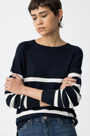 Thea 3 Round Neck Jumper - Dark Navy