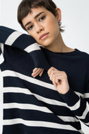 Thea 3 Round Neck Jumper - Dark Navy