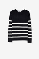 Thea 3 Round Neck Jumper - Dark Navy